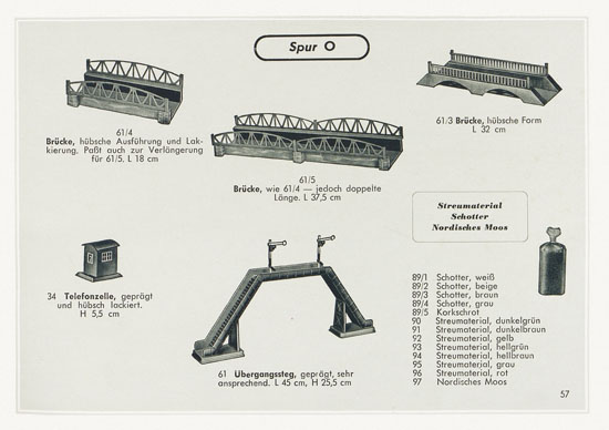 Seite 59 Kibri Spielwaren und Eisenbahn-Zubehörteile 1957