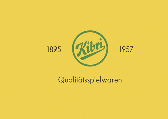 Seite 60 Kibri Spielwaren und Eisenbahn-Zubehörteile 1957