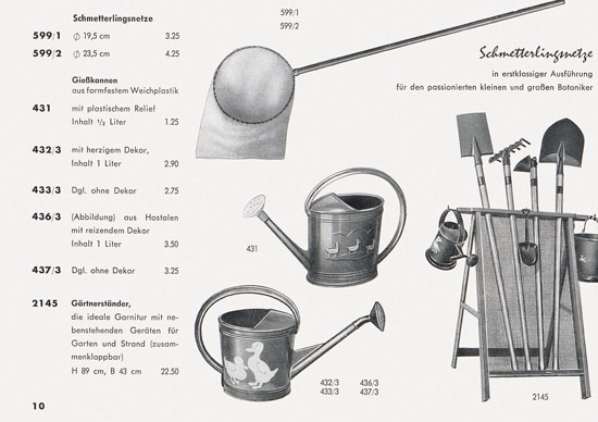 Kibri Spielwaren und Modellbahn-Zubehör 1959