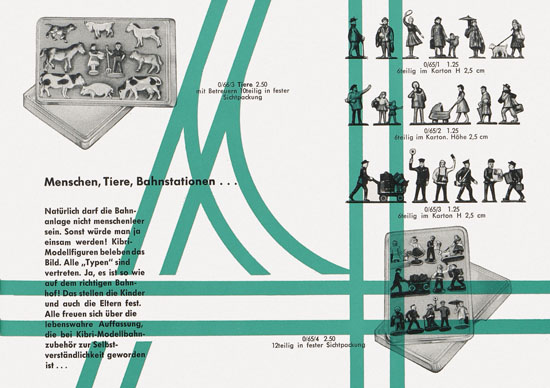 Kibri Spielwaren und Modellbahn-Zubehör 1959