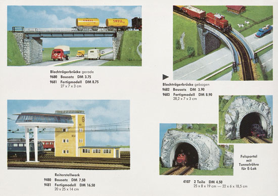 Kibri Neuheiten 1965