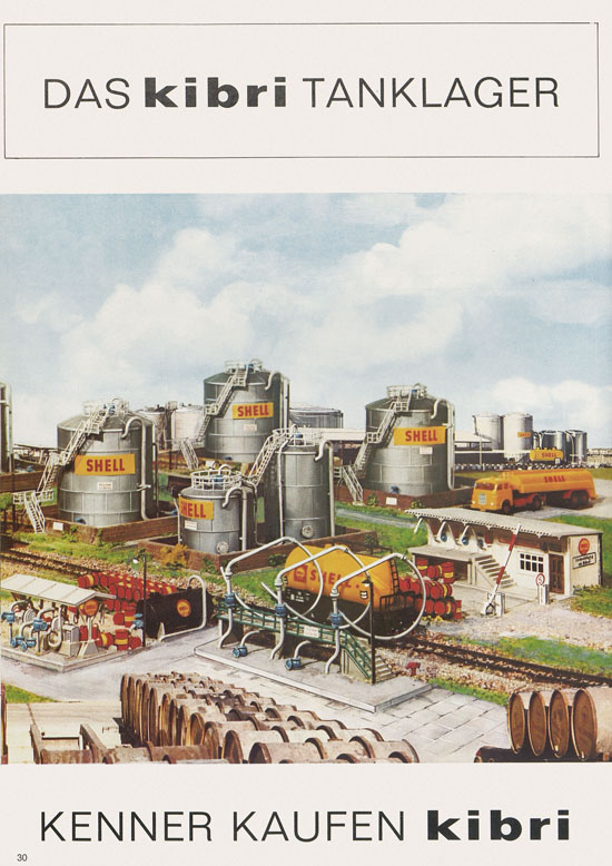 Seite 30 Kibri Katalog Modellbahn-Zubehör 1969-1970