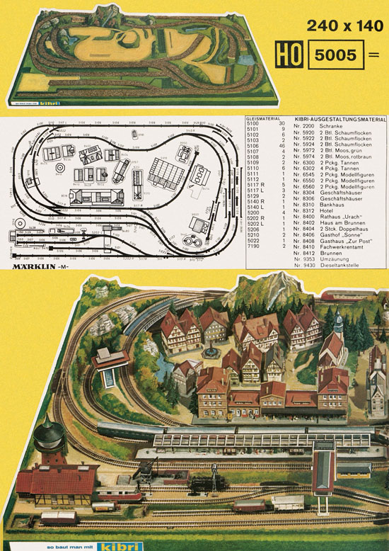 Seite 10 Kibri Katalog Modellbahn-Zubehör 1973 1974