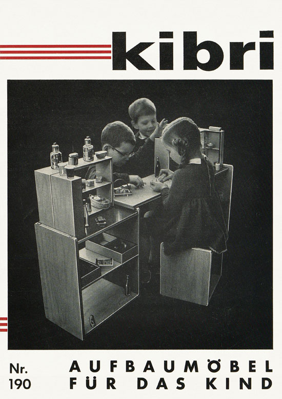 Seite 1 Kibri Nr. 190 Aufbaumöbel für das Kind 1968