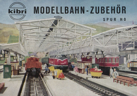 Kibri Modellbahn-Zubehör Spur H0 1960