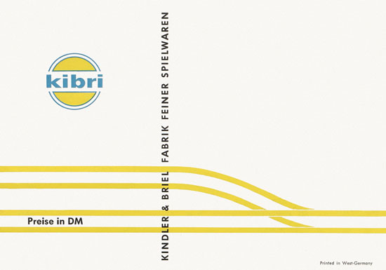 Kibri Modellbahn-Zubehör Spur H0 1960