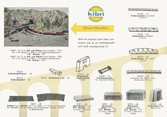 Seite 8 Kibri Modellbahn-Zubehör Spur H0 1960