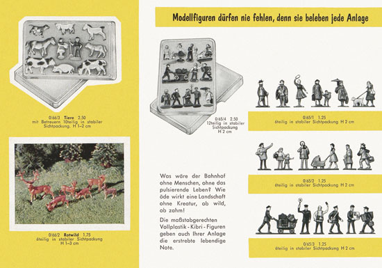 Seite 17 Kibri Modellbahn-Zubehör Spur H0 1960