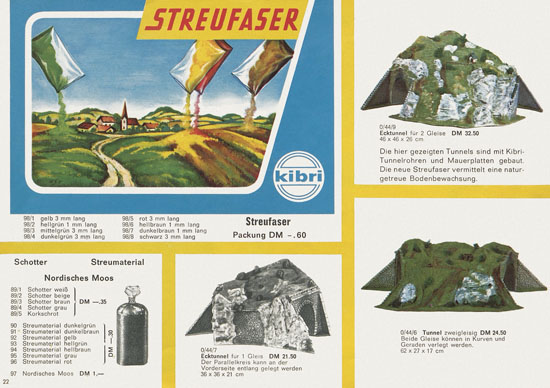 Seite 22 Kibri Modellbahn-Zubehör Spur H0 1961