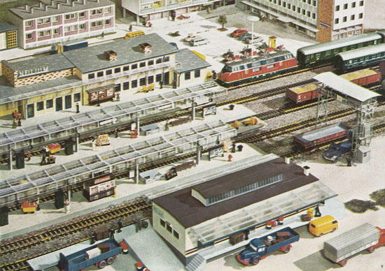 Kibri Katalog Modellbahn-Zubehör Spur H0 1963