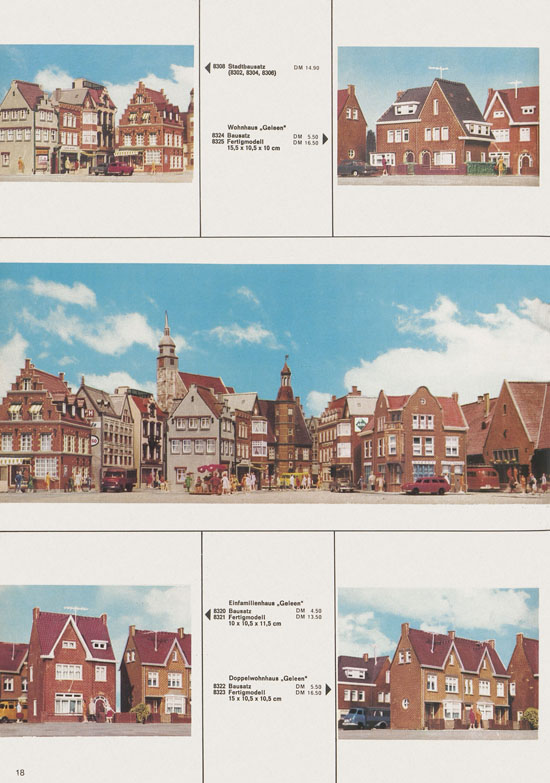 Seite 18 Kibri Katalog Modellbahn-Zubehör 1971-1972