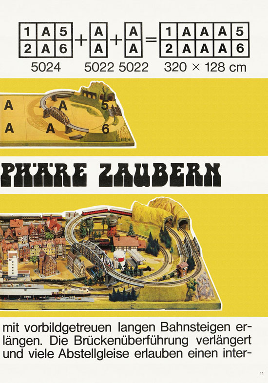 Seite 11 Kibri Modellbahn-Zubehör H0 + N Katalog 1974-1975