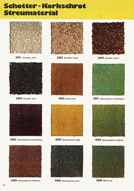 Seite 14 Kibri Modellbahn-Zubehör H0 + N Katalog 1974-1975