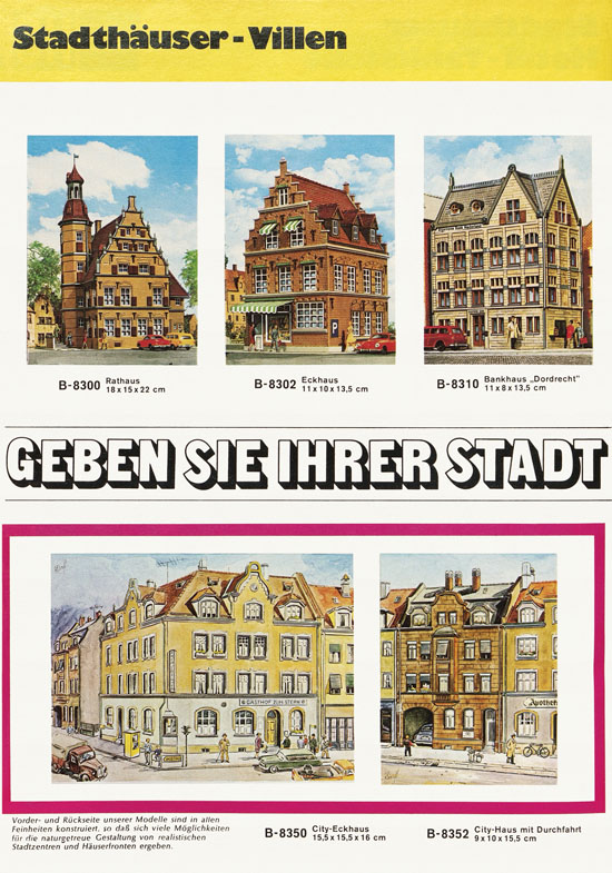Seite 34 Kibri Modellbahn-Zubehör H0 + N Katalog 1974-1975