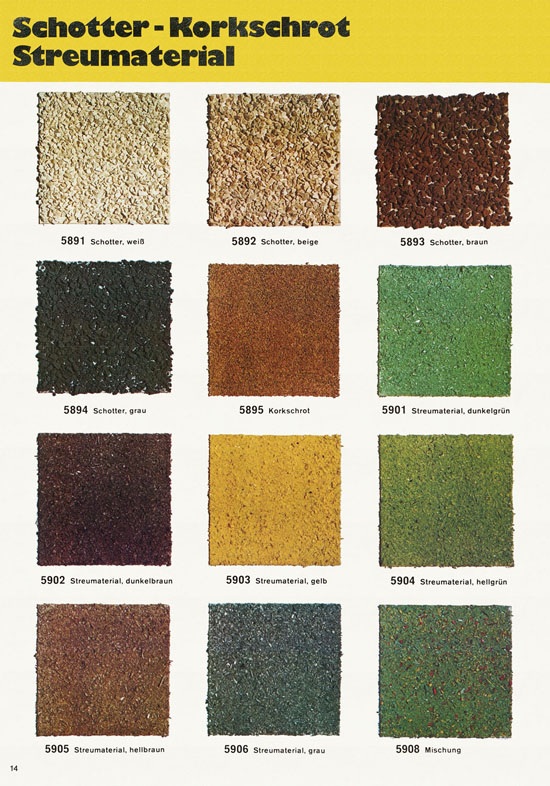 Seite 14 Kibri Modellbahn-Zubehör H0 + N Katalog 1975-1976