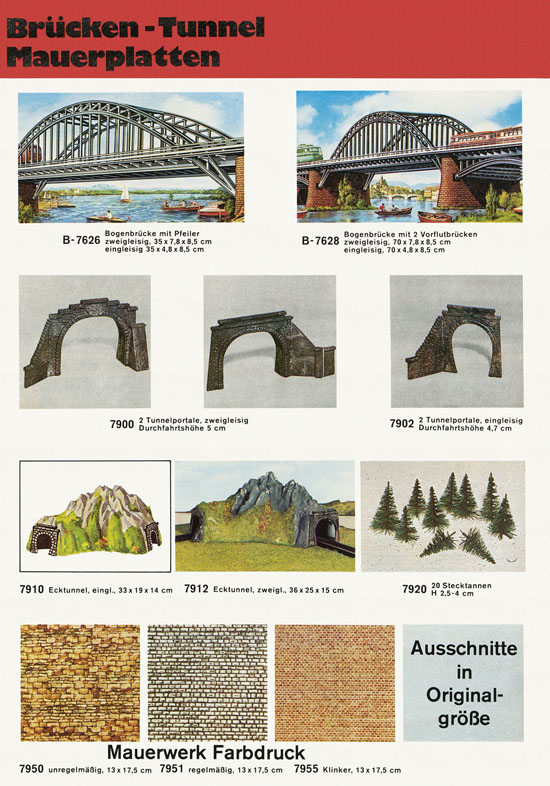 Seite 26 Kibri Modellbahn-Zubehör H0 + N Katalog 1975-1976
