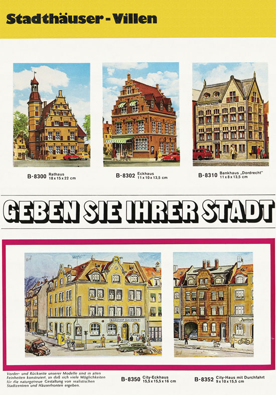 Seite 34 Kibri Modellbahn-Zubehör H0 + N Katalog 1975-1976