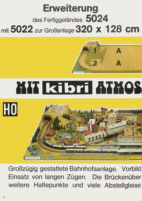 Kibri Katalog Modellbahn-Zubehör 1978-1979