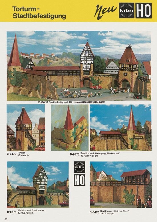 Seite 60 Kibri Katalog Modellbahn-Zubehör 1978-1979