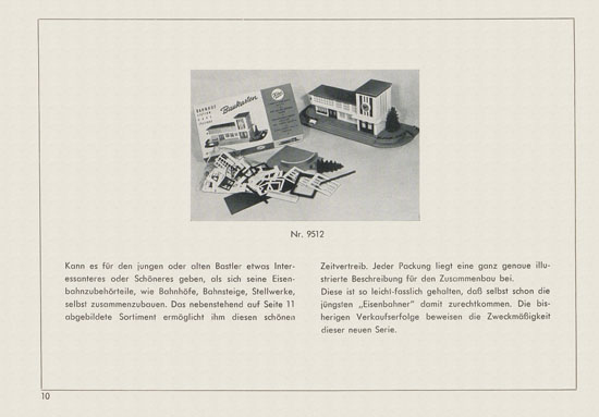 Seite 10 Kibri Spielwaren Neuheiten 1956