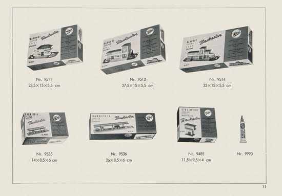 Kibri Spielwaren Neuheiten 1956