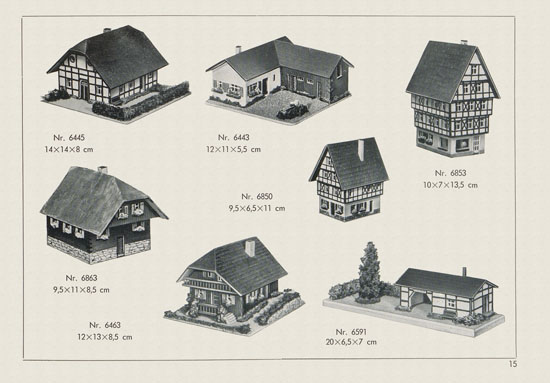 Kibri Spielwaren Neuheiten 1956