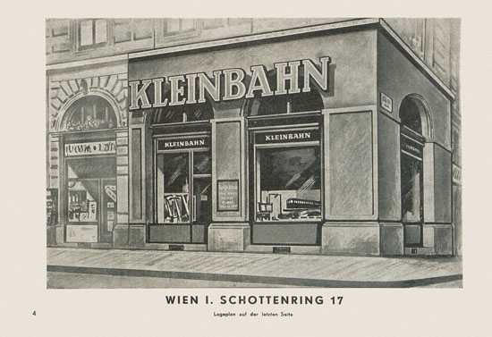 Kleinbahn Hauptkatalog 1955