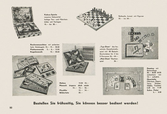 Kleinbahn Hauptkatalog 1955