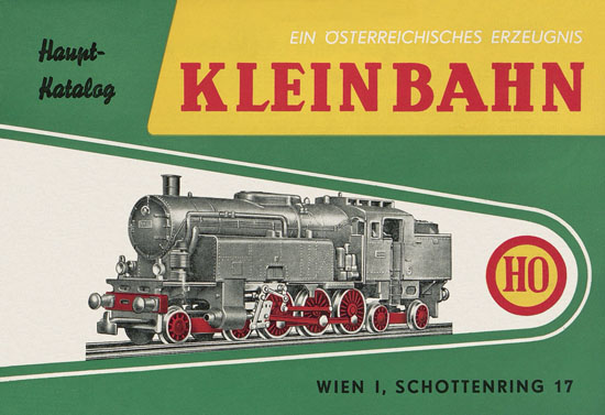 Kleinbahn Hauptkatalog 1962