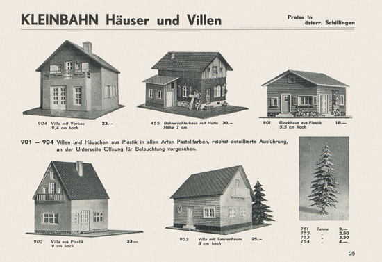 Kleinbahn Hauptkatalog 1962