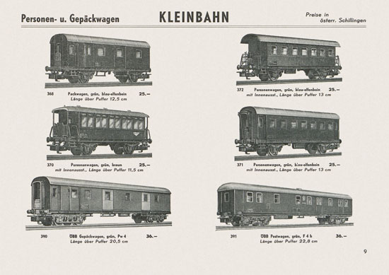 Kleinbahn Katalog 1964-1965