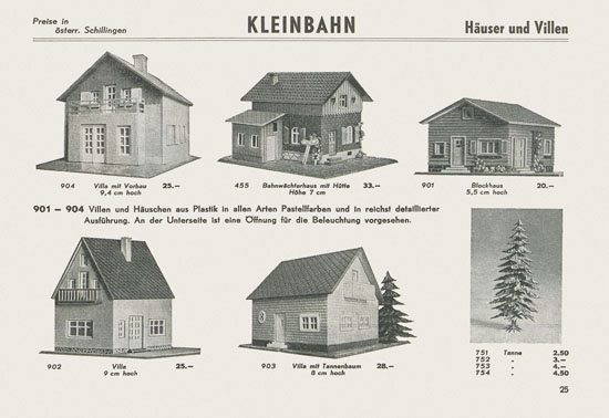 Kleinbahn Katalog 1965-1966