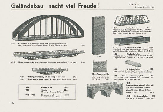 Kleinbahn Katalog 1965-1966