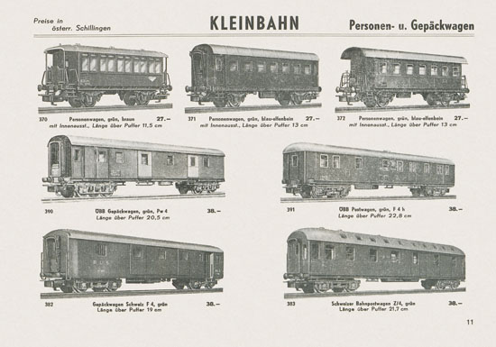 Kleinbahn Katalog 1967-1968