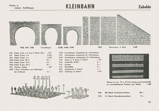 Kleinbahn Katalog 1967-1968