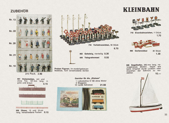 Kleinbahn Katalog 1969