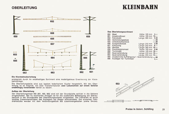 Kleinbahn Katalog 1971-1972