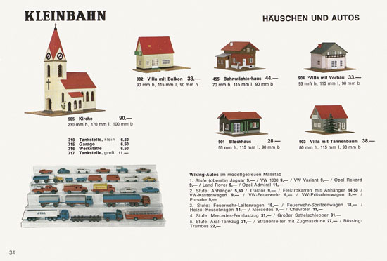 Kleinbahn Katalog 1971-1972