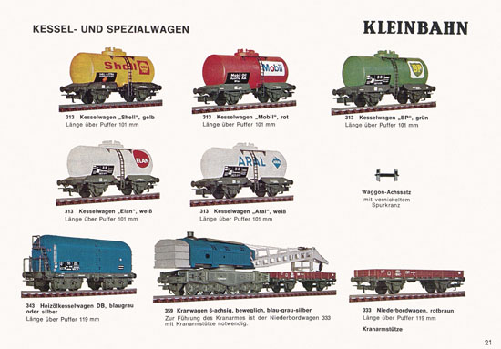 Kleinbahn Katalog 1973-1974