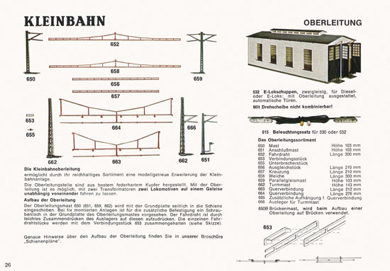 Kleinbahn Katalog 1973-1974