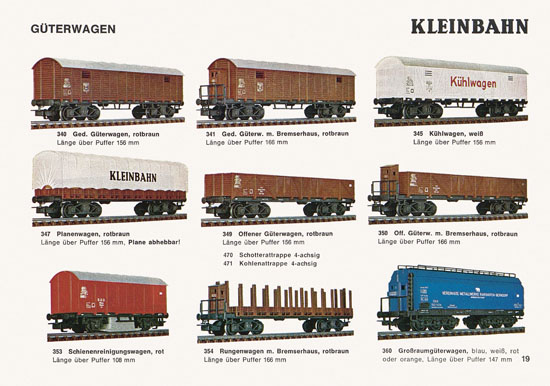 Kleinbahn Katalog 1975-1976