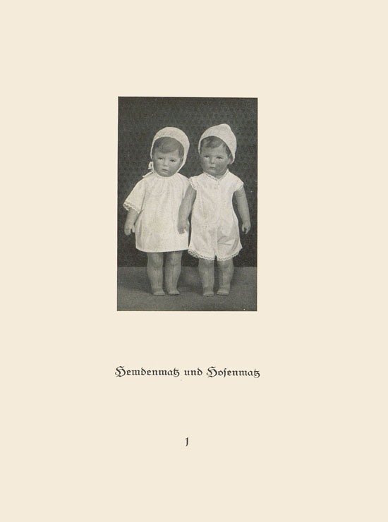 Käthe Kruse Puppen Katalog 1915