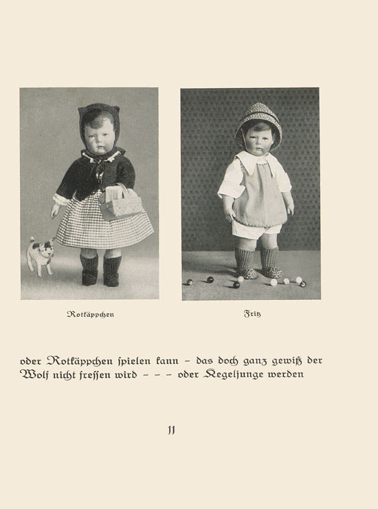 Käthe Kruse Puppen Katalog 1915