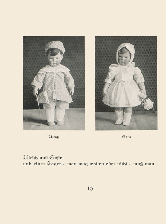 Käthe Kruse Puppen Katalog 1915