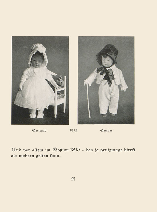 Käthe Kruse Puppen Katalog 1915