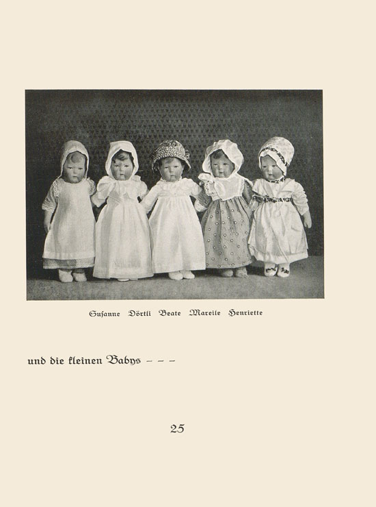 Käthe Kruse Puppen Katalog 1915