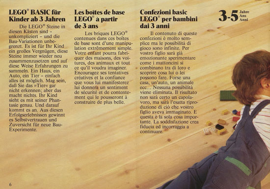 Seite 6 Lego Basic Prospekt 1986