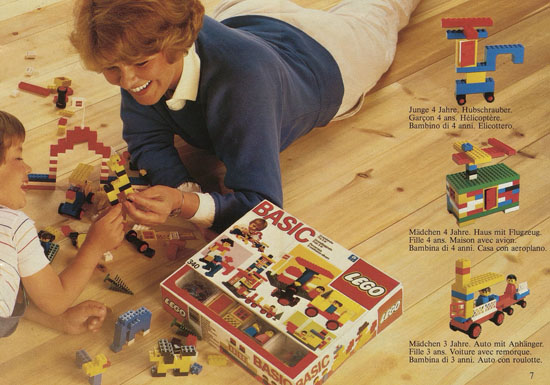 Seite 7 Lego Basic Prospekt 1986