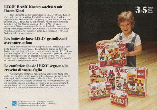 Seite 16 Lego Basic Prospekt 1986