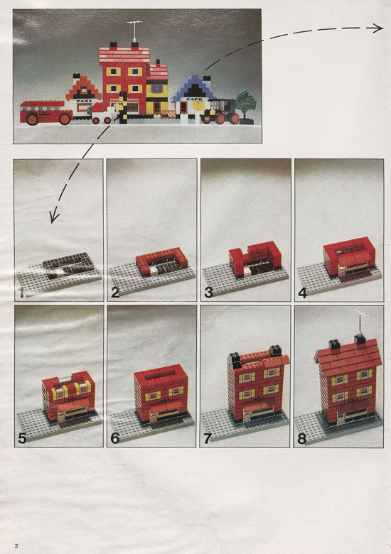 Lego Bauanleitung 1973